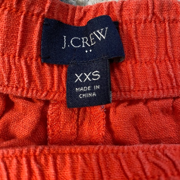 J Crew Linen Blend Drawstring Shorts - Picture 3 of 3